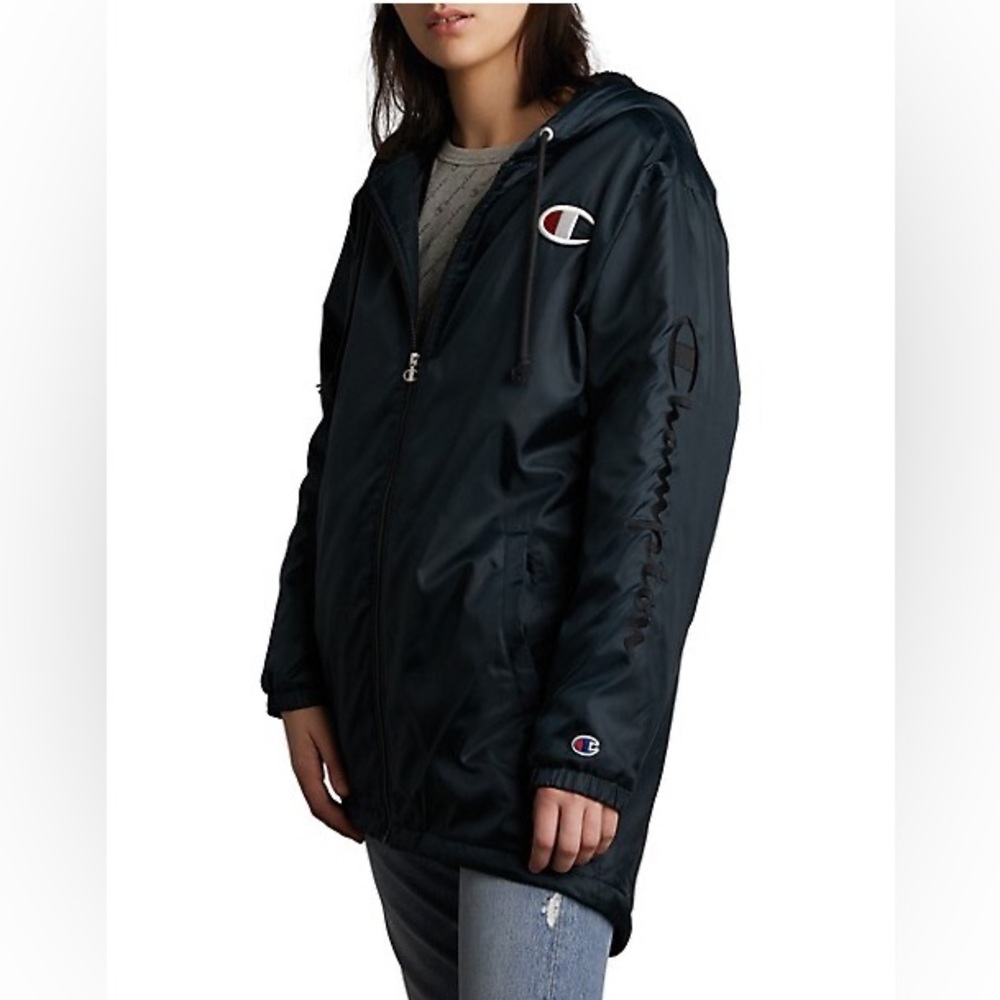 Champion | reverse weave Sherpa lined coaches/stadium jacket